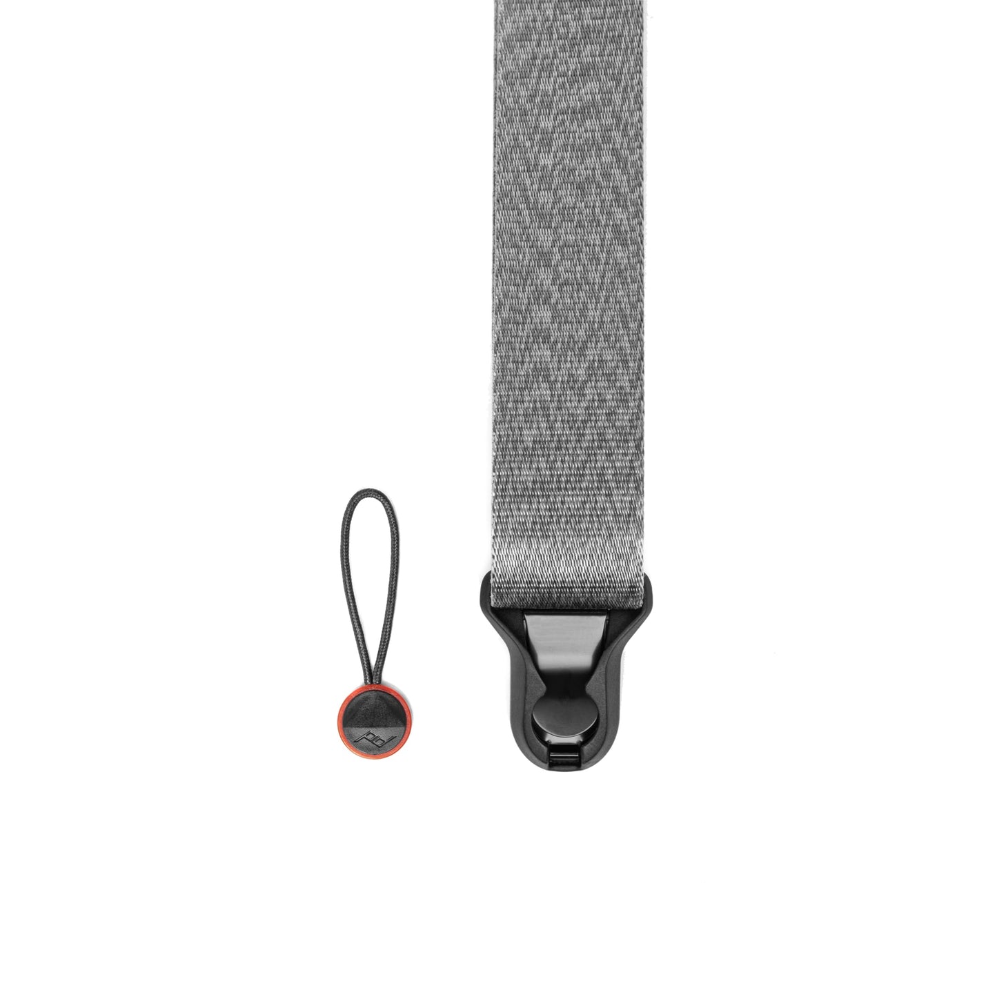 Peak Design Slide Lite Camera Strap, Black, Configurable as a Sling, Neck or Shoulder Strap, Quick Release and Connection, Smooth and Grippy Side, Camera Straps for Photographers, 200 lb Capacity