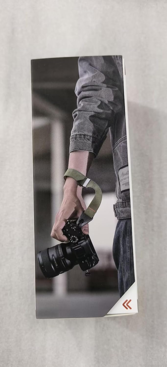 PGYTECH Camera Wrist Strap for Photographers Adjustable Quick Release Camera Hand Strap for Sony, Nikon, Canon, Gopro(Green)