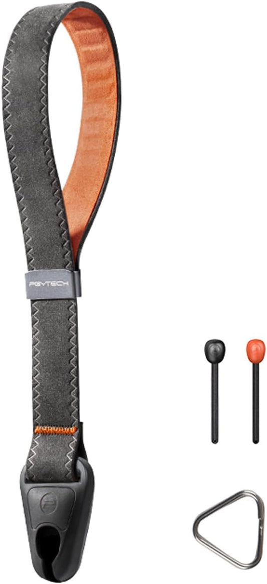 PGYTECH Camera Wrist Strap for Photographers Adjustable Quick Release Camera Hand Strap for Sony, Nikon, Canon, Gopro (Dark Grey)