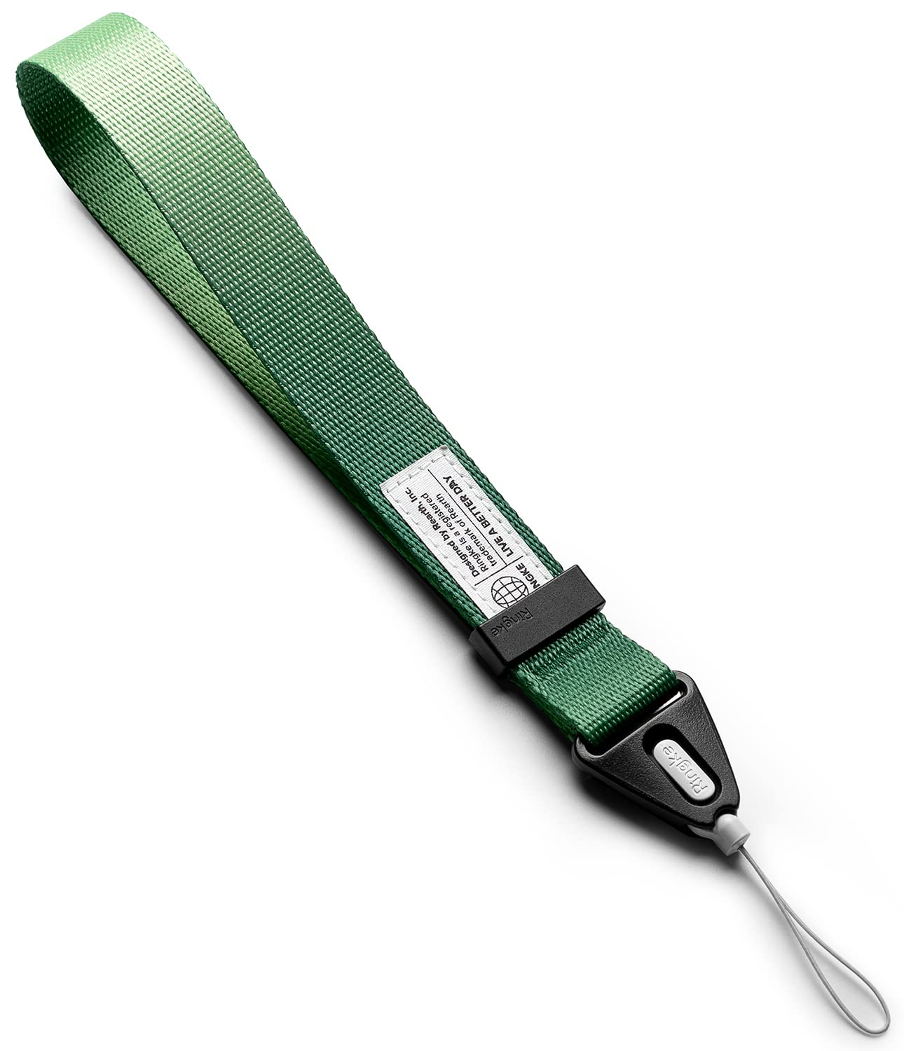 Ringke Hand Strap [Phone Wrist Strap] Designed for Camera Strap and Phone Strap, Adjustable Sturdy Universal Lanyard Compatible with Camera and Phone Case - Black